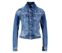 Jeansjacke 'Robyn' Mittelblau