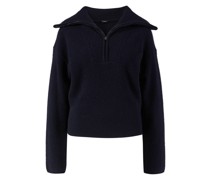 Cashmere-Pullover Marineblau