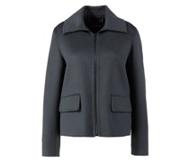 Cashmere-Woll-Jacke 'Dominique' Thymian