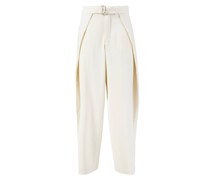 Wollhose mit Gürtel