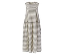 Gestreiftes Seidenkleid 'Dora'