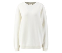 Cashmere-Pullover mit Rundhalsausschnitt