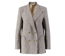 Leinenblazer Grau/