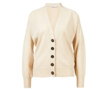 Cashmere-Strickjacke mit Monili-Detail