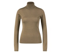 Rollkragenpullover Khaki