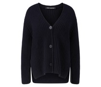 Cashmere-Cardigan 'Aurora' Marineblau