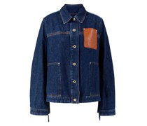 Jeansjacke Mittelblau