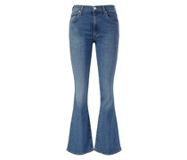 Bootcut Jeans 'Emannuelle' Mittelblau