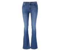 Bootcut Jeans 'Bair Virtual' Mittelblau