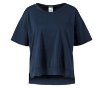 Basic T-Shirt Marineblau