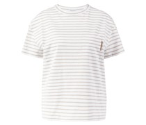T-Shirt mit Monili-Perlen