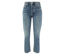 Straight-Leg Jeans 'Riley Crop'