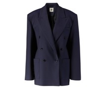 Doppelreihiger Blazer 'Pluto' Marineblau