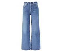 Straight-Leg Jeans 'Annina 33' Marineblau