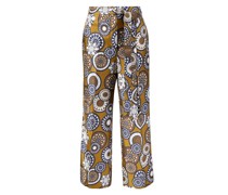 Seidenhose 'Time' Multi