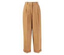 Seidenhose 'Cassandra' Mittelbraun