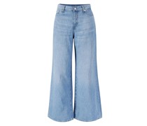 Wide-Leg Jeans 'Zoey' Hellblau