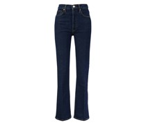 Straight-Fit Jeans '70s Boot Cut' Dunkelblau