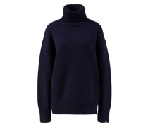 Cashmere-Pullover 'n°20 oversize xtra' Marineblau