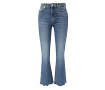 Cropped Jeans 'HW Slim Kick Luxe Vintage' Mittelblau