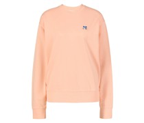 Baumwoll-Sweatshirt 'Gradient Fox Head Patch'