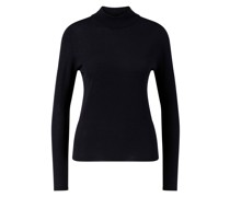 Cashmere-Seiden-Pullover 'Ludmilla' Marineblau