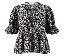 Bluse mit Blumenprint