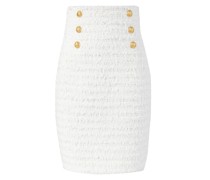 Minirock aus Tweed
