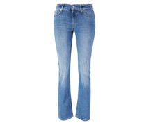 Slim-Fit Jeans 'Piper Long' Hellblau
