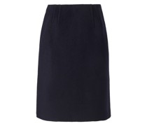 Cashmere-Woll-Rock 'Earline' Marineblau