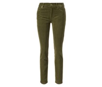 Slim-Fit Jeans 'Roxanne Corduroy' Khaki