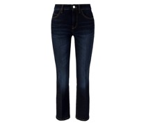 Flared-Leg Jeans 'Paris' Dunkelblau