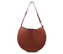 Schultertasche 'Large Mate Hobo Bag' Sepia Brown