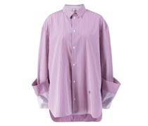 Bluse 'Stripe Turn Up Shirt'