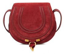 Umhängetasche 'Marcie Small Saddle Bag' Dark Ruby