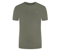 Softes und leichtes T-Shirt mit Merinowolle