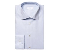 Eton Hemd mit Fineliner-Muster, Slim