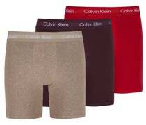 3er Pack Boxershorts mit Label-Bund