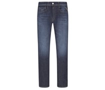 Denim-Jeans Anbass im Washed-Look, Slim Fit