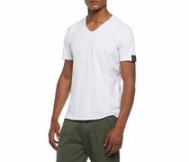 T-Shirt mit V-Ausschnitt