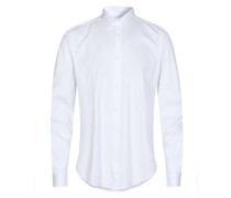 MOS MOSH Gallery Unifarbenes Hemd Marco in Polygiene-Ausstattung