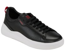 Leichter Low Top Sneaker aus Glattleder