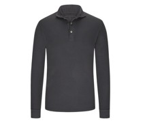 Langarm Poloshirt mit Stretchanteil