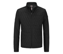 Leichte ungefütterte Steppjacke mit Stehkragen