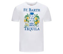 Mc2 Saint Barth T-Shirt mit Tequila-Motiv
