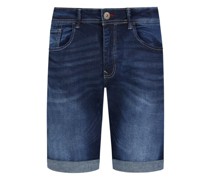 Denim-Shorts mit Stretchanteil, Regular Fit