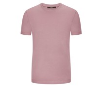 Windsor Glattes Feinstrick T-Shirt mit O-Neck