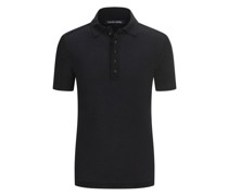 Softes und leichtes Poloshirt mit Schurwollanteil