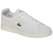 Low Top Sneaker aus Canvas mit Krokodil-Aufnäher