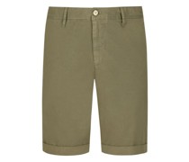 Shorts aus Bio-Baumwolle mit Stretchanteil, Slim Fit